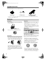 Предварительный просмотр 6 страницы Onkyo CR-L5 Instruction Manual