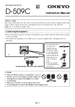 Preview for 9 page of Onkyo D-509C Instruction Manual