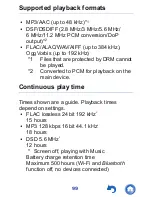 Preview for 99 page of Onkyo DP-X1 Instruction Manual