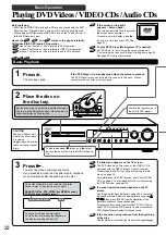 Предварительный просмотр 22 страницы Onkyo DR-2000 Instruction Manual