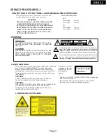 Preview for 3 page of Onkyo DR-S2.2 Service Manual