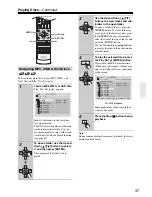 Preview for 37 page of Onkyo DR-S501 Instruction Manual