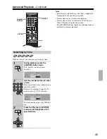 Preview for 45 page of Onkyo DR-S501 Instruction Manual