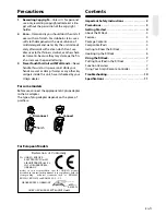 Предварительный просмотр 3 страницы Onkyo DS-A1X Instruction Manual