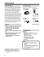 Предварительный просмотр 4 страницы Onkyo DS-A1X Instruction Manual