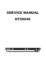 Preview for 1 page of Onkyo DT9904S Service Manual