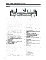 Preview for 12 page of Onkyo DV-CP802 Instruction Manual