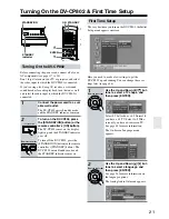 Preview for 21 page of Onkyo DV-CP802 Instruction Manual