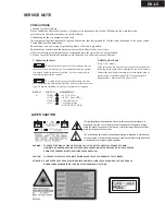 Предварительный просмотр 2 страницы Onkyo DV-L5 Service Manual