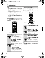 Предварительный просмотр 28 страницы Onkyo DV-L55 Instruction Manual