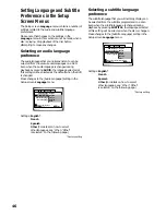 Preview for 46 page of Onkyo DV-M301 Instruction Manual