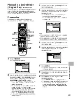 Preview for 57 page of Onkyo DV-M301 Instruction Manual