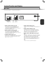 Предварительный просмотр 11 страницы Onkyo DV-SP300 Instruction Manual