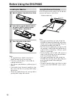 Preview for 10 page of Onkyo DV-SP402E Instruction Manual