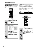 Preview for 24 page of Onkyo DV-SP403E Instruction Manual