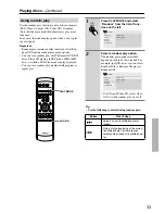 Preview for 33 page of Onkyo DV-SP403E Instruction Manual