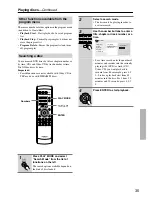 Preview for 35 page of Onkyo DV-SP403E Instruction Manual