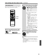 Preview for 39 page of Onkyo DV-SP403E Instruction Manual