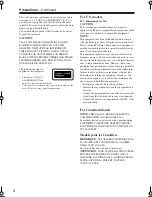 Preview for 4 page of Onkyo DV-SP406 Instruction Manual