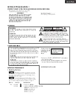 Preview for 2 page of Onkyo DV-SP506 - 1080p Upscaling Super Audio CD/DVD Audio/Video Player Service Manual