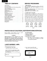 Preview for 2 page of Onkyo DX-1700 Service Manual