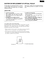 Preview for 3 page of Onkyo DX-3700 Service Manual