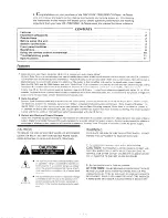 Предварительный просмотр 2 страницы Onkyo DX-5500 Instruction Manual