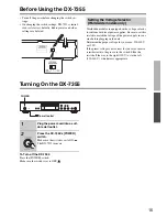 Preview for 15 page of Onkyo DX-7355 Instruction Manual