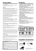 Предварительный просмотр 4 страницы Onkyo DX-C370 Instruction Manual