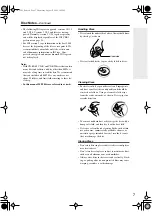 Предварительный просмотр 7 страницы Onkyo DX-C390 Instruction Manual