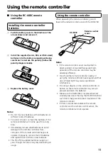 Предварительный просмотр 11 страницы Onkyo DX-R700 Instruction Manual