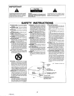 Preview for 2 page of Onkyo DX-V500 Instruction Manual