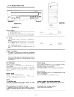 Preview for 20 page of Onkyo DX-V801 Instruction Manual