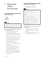 Preview for 4 page of Onkyo E200BT User Manual