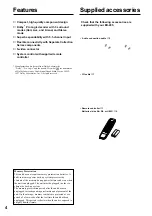 Preview for 4 page of Onkyo ED-205 Instruction Manual