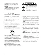 Preview for 2 page of Onkyo ED-301 Instruction Manual