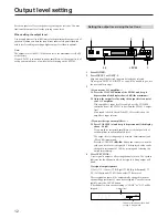 Preview for 12 page of Onkyo ED-301 Instruction Manual