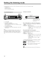 Preview for 16 page of Onkyo ED-301 Instruction Manual