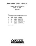 Предварительный просмотр 2 страницы Onkyo EQ-08 Service Manual