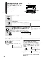 Предварительный просмотр 20 страницы Onkyo FR-V3 Instruction Manual