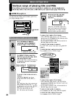 Предварительный просмотр 26 страницы Onkyo FR-V3 Instruction Manual