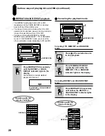 Предварительный просмотр 28 страницы Onkyo FR-V3 Instruction Manual