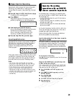 Предварительный просмотр 39 страницы Onkyo FR-V3 Instruction Manual