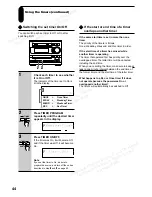 Предварительный просмотр 44 страницы Onkyo FR-V3 Instruction Manual