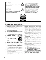 Preview for 2 page of Onkyo FR-V77 Instruction Manual