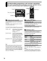 Preview for 12 page of Onkyo FR-V77 Instruction Manual