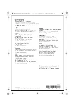 Preview for 8 page of Onkyo GR-PS100 Instruction Manual