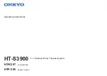 Onkyo HT-R397 Operating Instructions Manual предпросмотр