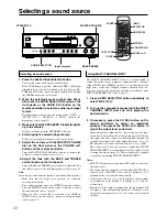 Предварительный просмотр 22 страницы Onkyo HT-R490 Instruction Manual