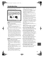 Preview for 73 page of Onkyo HT-R518 Instruction Manual